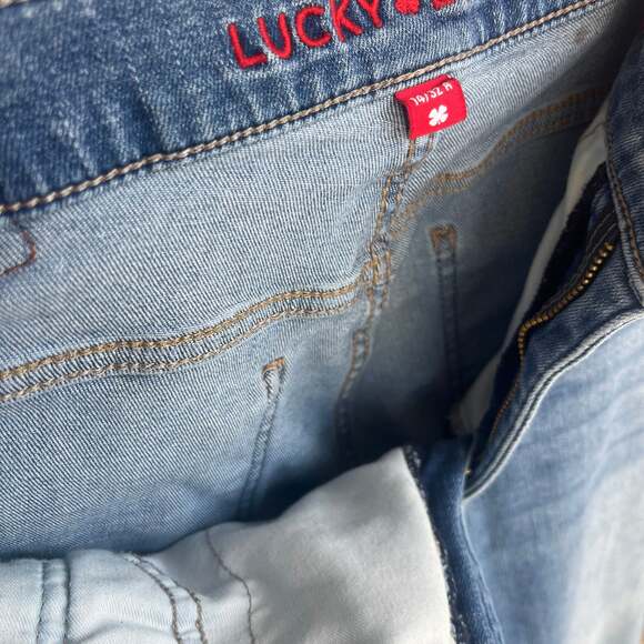 Lucky Brand Sz 14/32 A Bridgette High Rise Skinny Jeans distressed - Picture 8 of 10